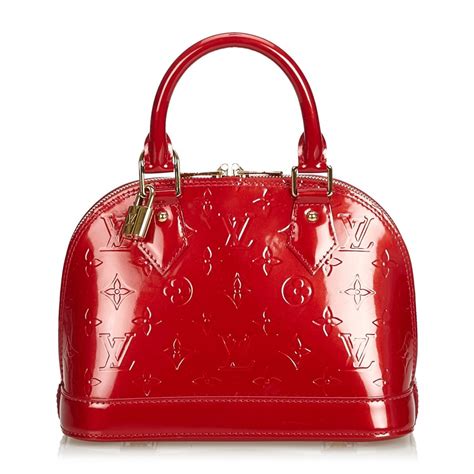 louis vuitton borse rossa|Louis Vuitton alma bb.